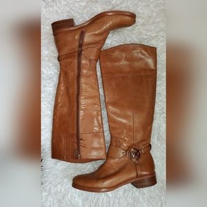 Michael Kors Honey Brown Riding Boots size 7 1/2